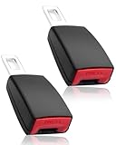 CULEB 2 PCS Zubehör für Autositze,4.72in/12cm Sicherheitsgurt Schnalle Clip,Autozubehör Innenraum,Auto Adapter,Auto-Erweiterung Zubehör mit 99% der Autos