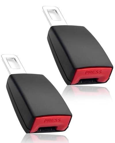 CULEB 2 PCS Accessori per Seggiolini Auto,4.72in/12cm Clip della Fibbia Cintura di Sicurezza,Accessorio per Interni Autos,Accessori di Espansione per Auto con il 99% delle Autos