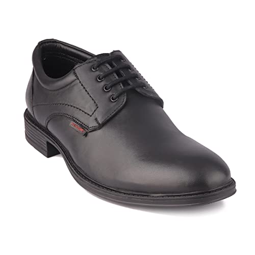 Image of Red Chief Formal Derby Shoes for Men Black