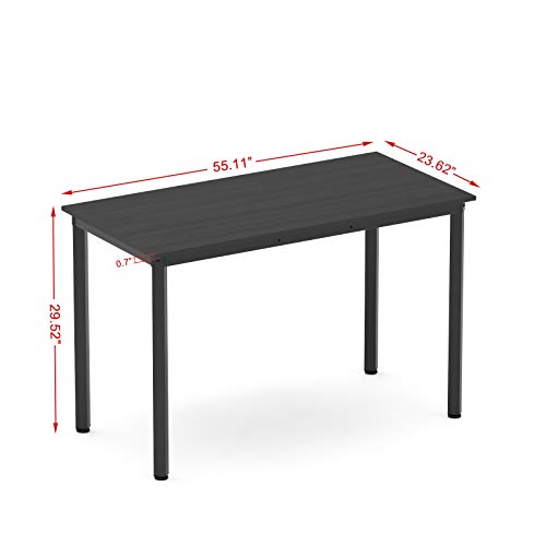 Weehom 55" Dining Table, Kitchen Table Multifunctional Desk For Dining Room, Living Room, Home Office #TOP5