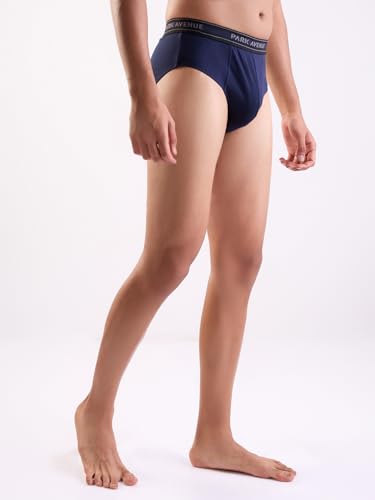 Image of Park Avenue Men Regular Fit Solid Pattern Pure Cotton Brief
