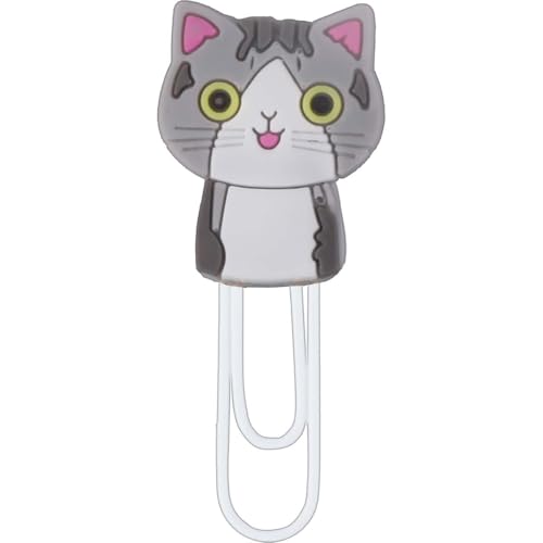 Tilibra - Clips Decorados Purrfect Cats 50mm 4 Unidades