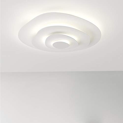 Preisvergleich Produktbild Modern Design Led Deckenleuchte Stufenloses Dimmbar Jahresring Stil Landhaus Küche Deckenlampe für Wohnzimmer Flur Esszimmer Badlampe Hotel Decke Hänge Lampe Chic Deko Deckenbeleuchtung (3000k-6500k)