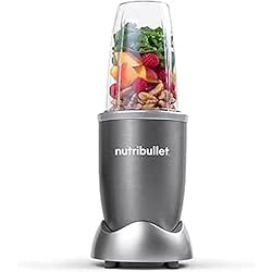 Homgeek Licuadora nutribullet Original 600, batidora personal, batidora multifuncional y licuadora, 600 W de potencia, NB603DG, Paquete Básico