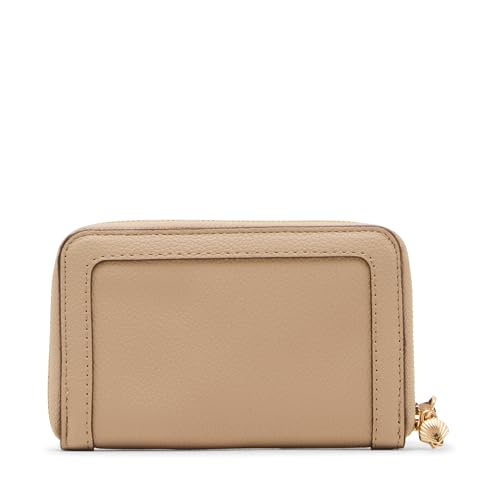 Anne Klein Medium Wallet with Shell Charm, Brush