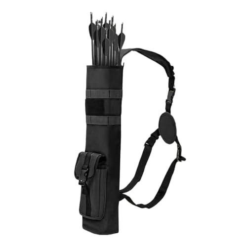 Bolsa portacarcajes de tela Oxford multifuncional para tiro con arco organizado 2