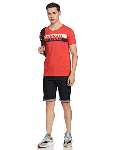 Image of Spykar Men's Slim Fit T-Shirt