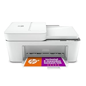 HP DeskJet Plus 4120e All-in-One, Draadloze Wifi kleuren inktjet printer voor thuis (Printen, kopiëren, scannen, mobiele…