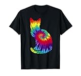 Tie Dye Cat | Colorful Tye Dye Kitten T-Shirt