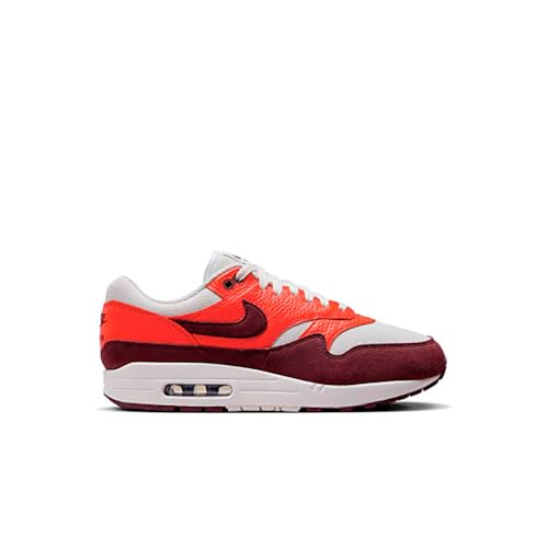 Nike Homme Air Max 1 Basket, Rouge, 44 EU