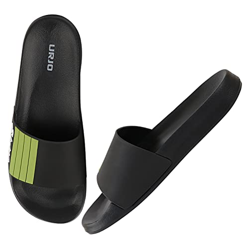 Image of URJO Kids's Sliders /Slippers Lightweight Super Flexible Arch Support Durable Anti Skid & Stylish Dailywear Sliders /Slippers for Boy's & Girl's