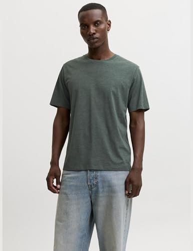 JACK & JONES Male T-Shirt Einfarbig T-Shirt – Ansicht 3