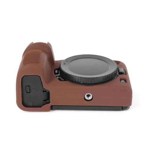 Funda de silicona suave para cámara Nikon Z30 - Color café miniatura 4