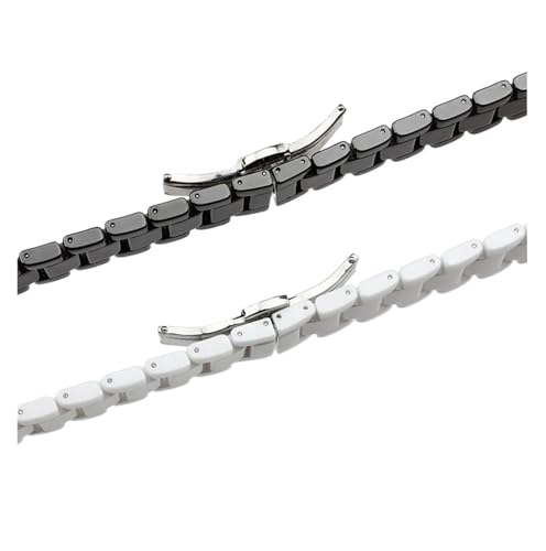 Bracelet montre céramique 20 mm idéal pour le bureau et les sorties chic