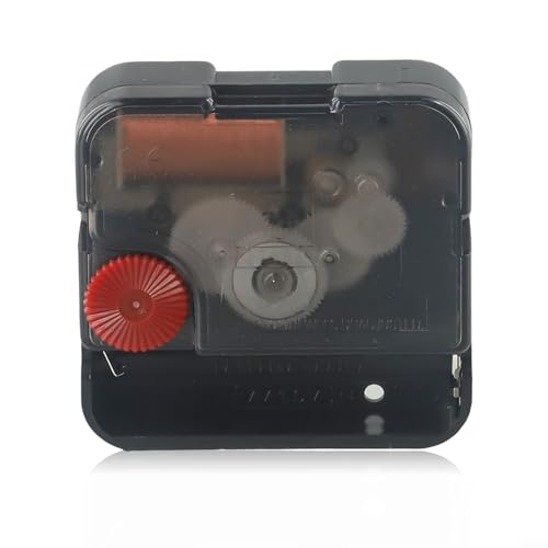 Kit de reparación de reloj con mecanismo de movimiento de cuarzo, funcionamiento silencioso y múltiples longitudes de eje disponibles (eje de 14,8 mm (rosca de 6,1 mm)