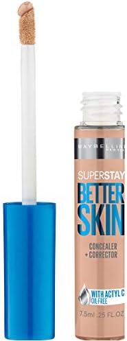 Maybelline New York Superstay Better Skin Concealer, Light/Medium, 0.25 Fluid Ounce