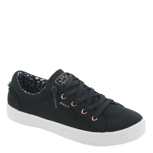 Skechers Bobs 113328 P, Zapatillas Mujer, Black Canvas, 37 EU