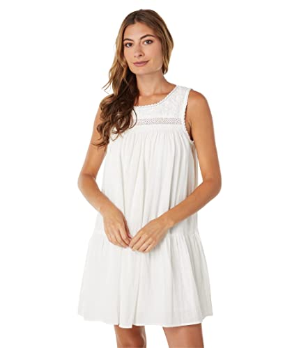 Robe brodée à volants Lucky Brand pour un look bohème chic au quotidien