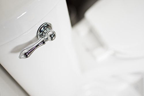 Toilet Handle Replacement Flush Lever - By Ldr Global, Repair Replace Tank Flusher Handles With Matching Bath Decor Parts, Universal Mount Fits Front Side And Angle Mounts, Chrome Finish Metal Levers #TOP5