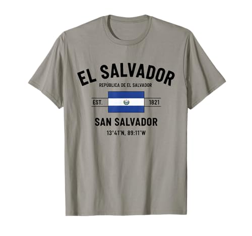 Salvador République du Salvador Est 1821 San Salvador T-Shirt