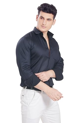 Image of DIVISIVE Men's Solid Slim Fit Shirt