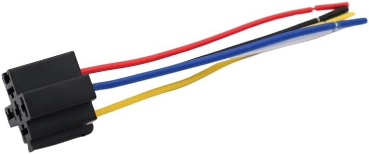 50pcs/pack K+ Automotive harness socket 4 pins/5 pins 14+16AWG(5pinsocket with wire)