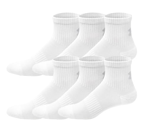 Under Armour UA Cotton Men's Quarter Socks, 6 Pairs