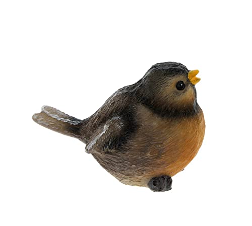 The Bridge Collection Small Robin Resin Bird Tabletop Figurine Unique Animal Statue Seasonal Home Decor Accent #TOP1