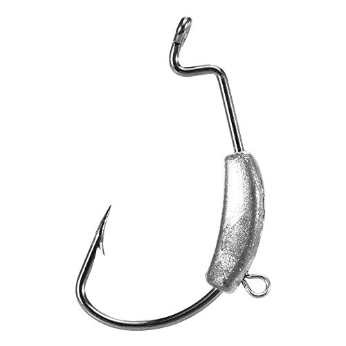 Yialia 5 PCS Cabeça Jig Gancho Farpado 1.5g 2.5g 3.5g 4g Aço Carbono Gancho de Pesca Equipamento de