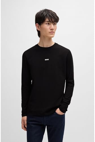 BOSS Herren Tchark T Shirt, Black1, M EU – Ansicht 8