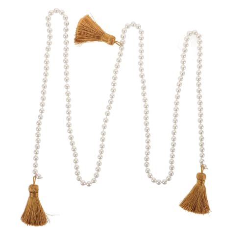 BESPORTBLE Women Pearl Tassel Waist Chain Belt Elegant Bridal Dress Accessory for Weddings Formal Events and Everyday Wear Versatile Faux Pearl Design for Any Outfit