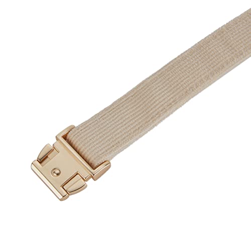 Collar para perro pequeño de algodón suave con hebilla metálica miniatura 6