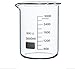 Rocwing - Borosilicato 3.3 Vaso de Vidrio Graduado para Uso en Química Médica de Laboratorio (3L)