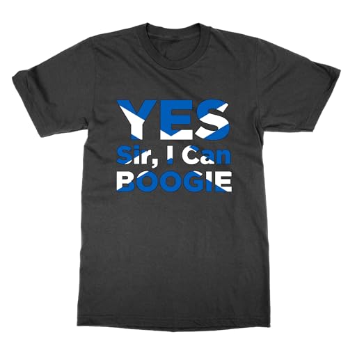T-shirt rétro de football Yes Sir I Can Boogie revivez la nostalgie des stades
