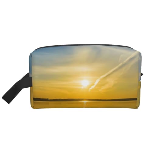 Image of Sunrise Horizon Travel Toiletries Bag, Wash Bag