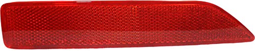 Garage-Pro Bumper Reflector Compatible with Honda CR-V 2007-2009, Acura RDX 2010-2015, Crosstour 2013-2015 Rear, Passenger Side