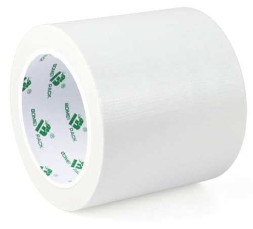 Image of BOMEI PACK 1Pack 4inch Duct Tape Heavy Duty Waterproof White 9Mil 20Yds