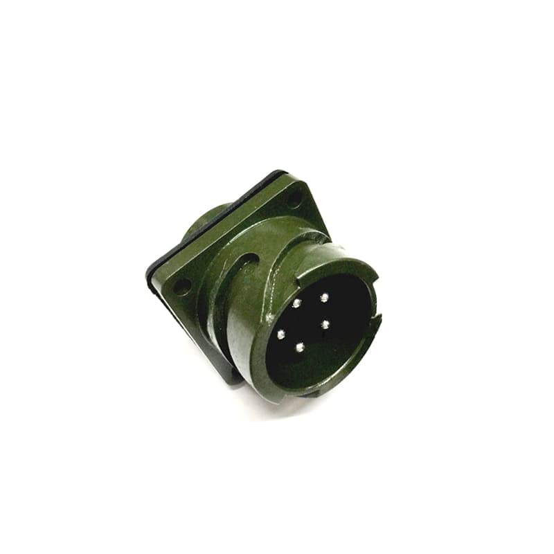 Military Spec Connectors MS3102A18-11 Circular Connector MIL-DTL-5015 Series Box Mount Receptacle 5 Contacts Solder Pin Bayonet Connector