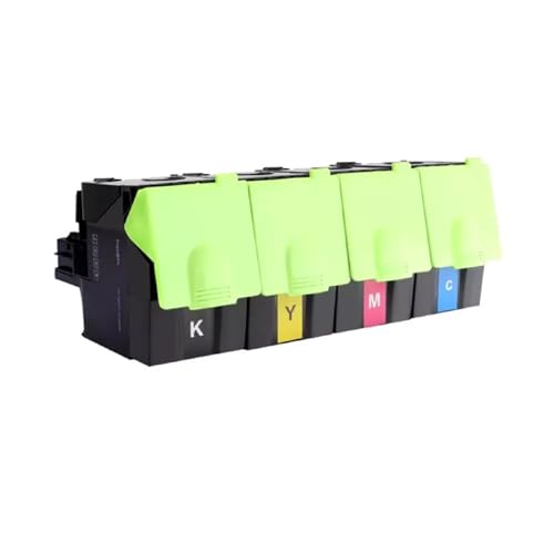 HEZHAOWH Geeignet for L-xmark CS417 517 Laserdrucker-Tintenpatrone CX317 417 Tonerfarbe 71B50K0/71B2HC0(1PCS Black-4K)