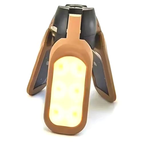 Lampe de camping solaire rechargeable pour illuminer vos voyages en famille