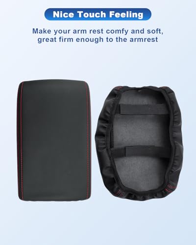 Image of CDEFG for 2025 Subaru Forester Center Console Cover, for 2025 Subaru Forester Accessories Armrest Cover Middle Console Pad Arm Rest Cushion (Not for All 2026 Forester Models)