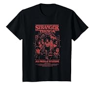 Stranger Things Mindflayer Group Horror Movie Poster is 100% authentic, officially licensed Stranger Things merchandise! (NFLIX10327) Stranger Things is a sci-fi horror series set in the 1980s that follows a group of kids in Indiana as they encounter...