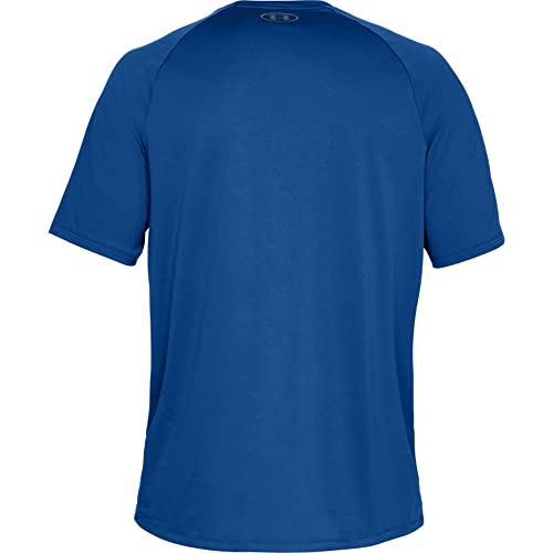 Under Armour Men's Tech 2.0 Short-Sleeve T-Shirt , Royal (400)/Graphite, Medium by Under Armour - Used condition - Image 3
