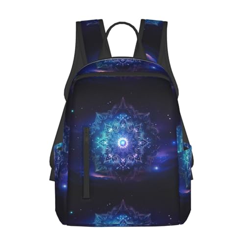 Sac à dos mandala ciel étoilé : l'accessoire idéal de vos sessions shopping et voyages