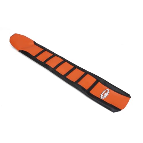 JFG RACING Soft Seat Cover for 85 105 SX 125 EXC 125 150 SX XC 200 EXC XC-W 250 SX SX-F XC-W XC 300 EXC XC XC-W 350 SX-F 450 EXC 450 SX SX-F XC- W 500 EXC XC XC C-W 525 SX-Orange