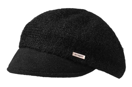 Casquettes gavroche classiques en laine femmes bérets français chauds tendance d'hiver