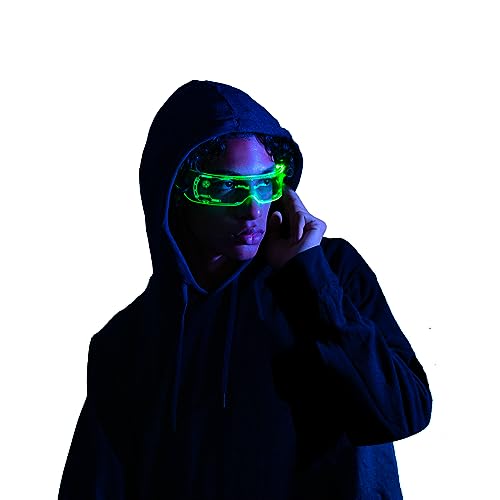 Spyx 10533 Night Ops Glasses - Hi-Tech Spy Toy Gadget For Spy Kids Night Mission. Dual Led Lights: White Spotlight & 3-Color Silent Signal Lights. Mission Graphics Etched Into Surface thumb #3