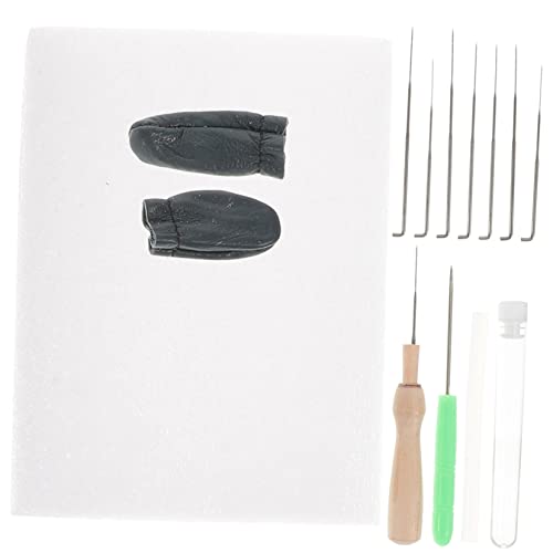 DOITOOL DIY Felting Craft Tools 1 Set Wool Felt Needle Felting Supplies Woolen Needles Random Color