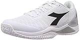 Allcourtschuh Diadora Unisex Speed Blushield 3 AG Allcourtschuh Tennisschuhe, White Silver Dd Black, 42 EU