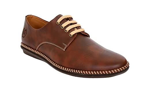 Image of BIGBOON Men's Casual Lace Up Derby Shoe Set of 1 Pair